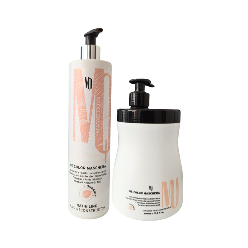 Magnetique Be Color Mask - zakwaszająca maska do włosów farbowanych 500ml / 1000ml