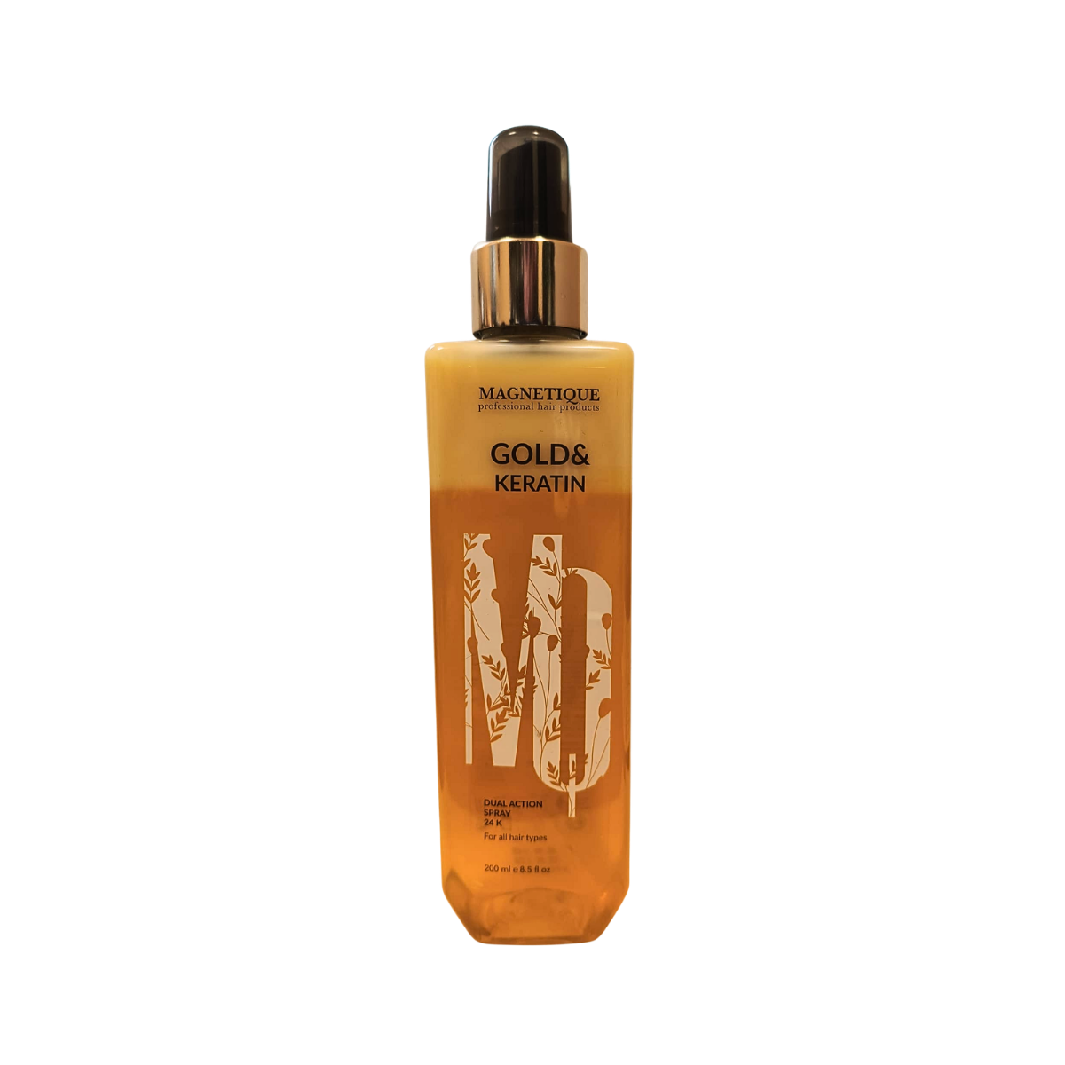 Magnetique Gold & Keratin Dual Action Spray 24k - keratynowa odżywka