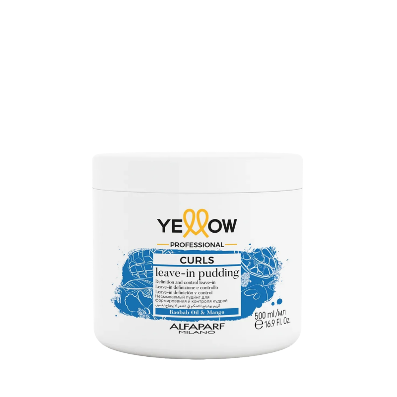 Yellow Curls Leave-In Pudding - krem bez spłukiwania do włosów kręconych 500ml