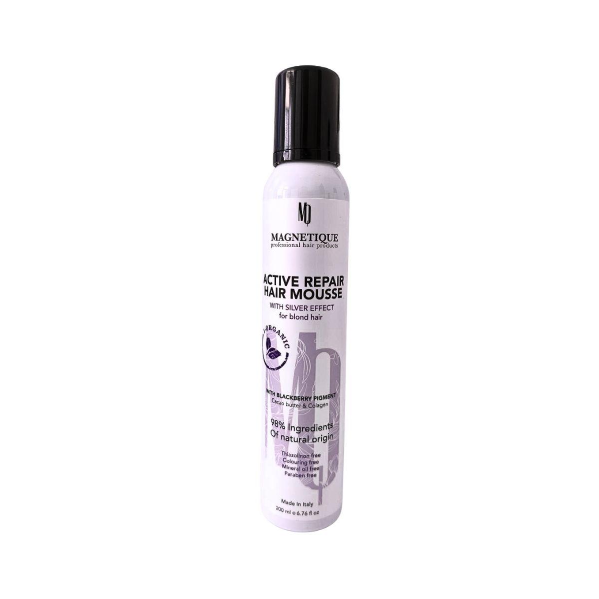 Magnetique Active Repair Mousse Silver Effect
