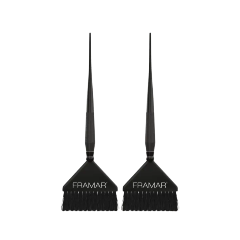 Framar Root Repair 2 Pack Black - zestaw pędzli do farbowania