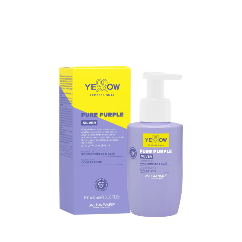 Yellow Silver Pure Purple - fioletowy pigment neutralizujący pomarańczowe i żółte odcienie