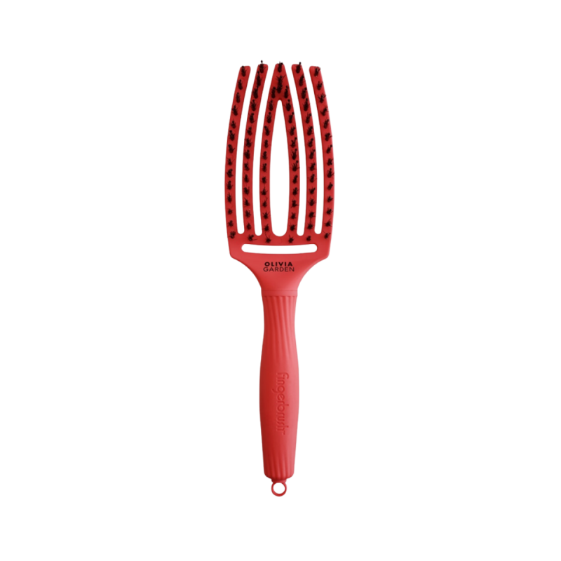 Olivia Garden Fingerbrush I'm Perfection Red Confidence - szczotka do rozczesywania włosów