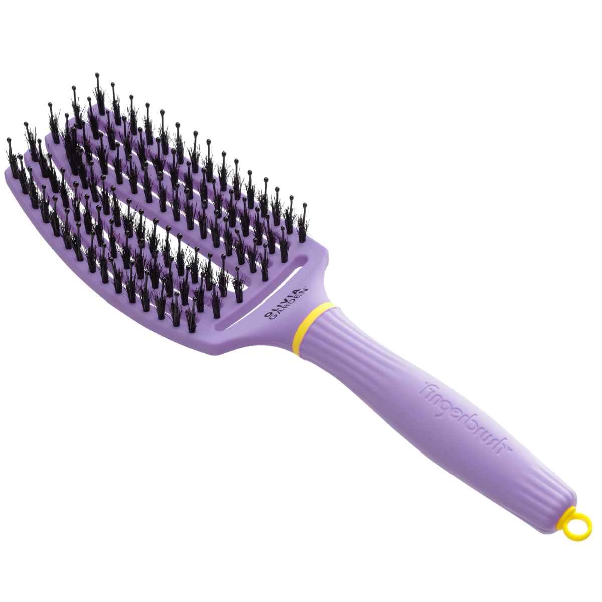 Olivia Garden Fingerbrush Inner Child Snuggle Purple - szczotka do rozczesywania włosów