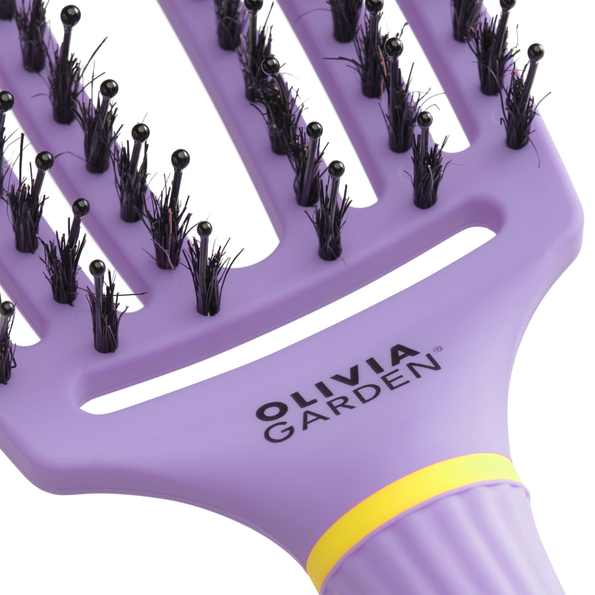 Olivia Garden Fingerbrush Inner Child Snuggle Purple - szczotka do rozczesywania włosów