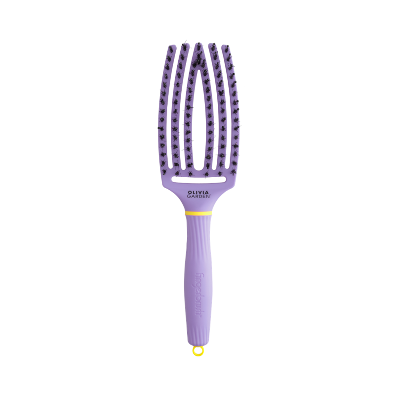 Olivia Garden Fingerbrush Inner Child Snuggle Purple - szczotka do rozczesywania włosów