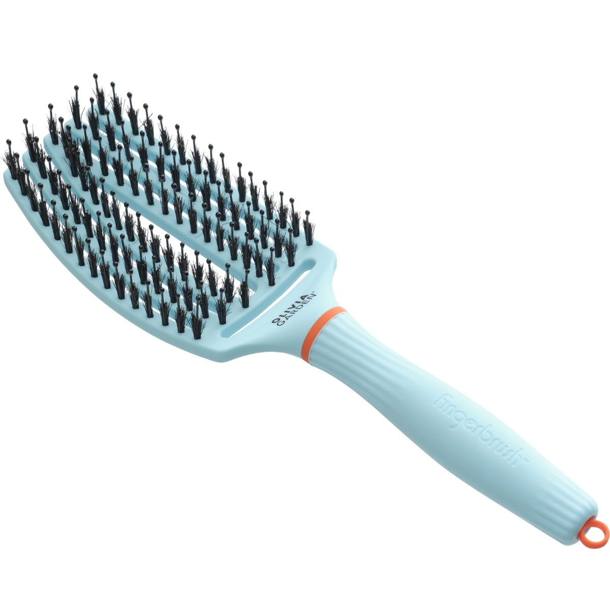 Olivia Garden Fingerbrush Inner Child Pastel Blue - szczotka do rozczesywania włosów