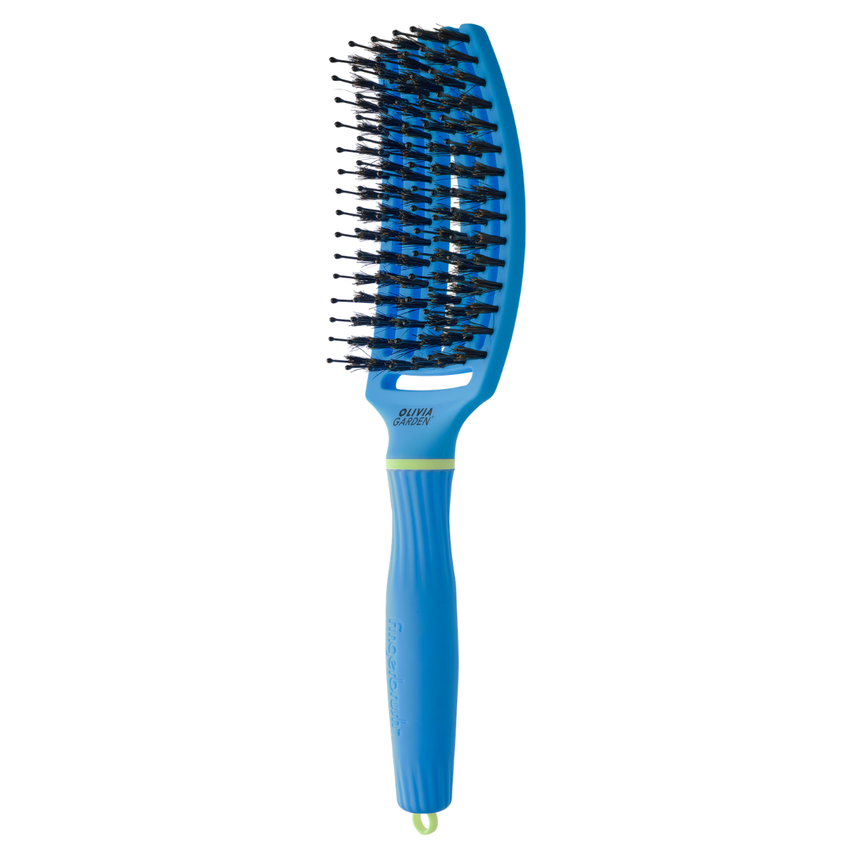 Olivia Garden Fingerbrush Inner Child Turbo Blue - szczotka do rozczesywania włosów