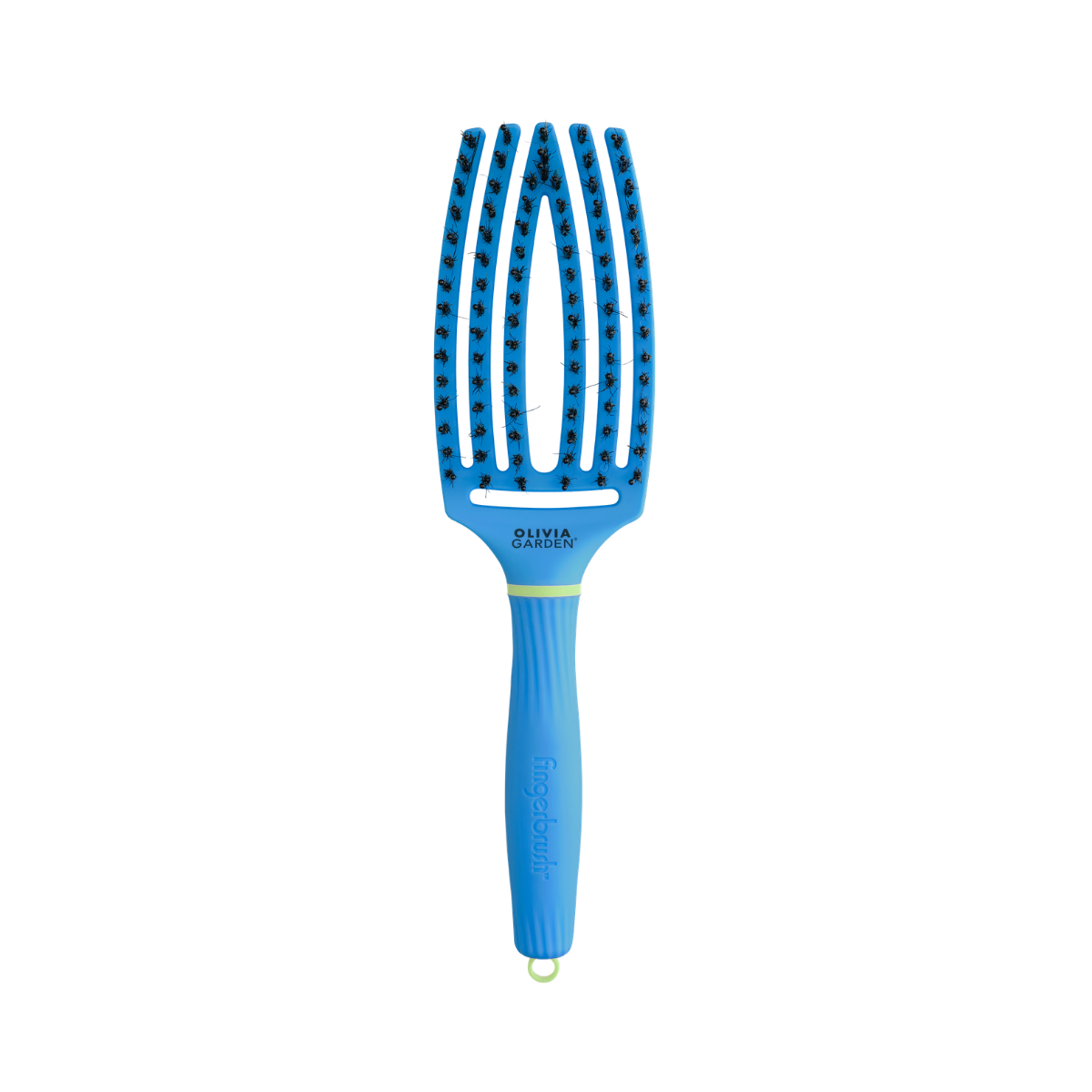 Olivia Garden Fingerbrush Inner Child Turbo Blue - szczotka do rozczesywania włosów