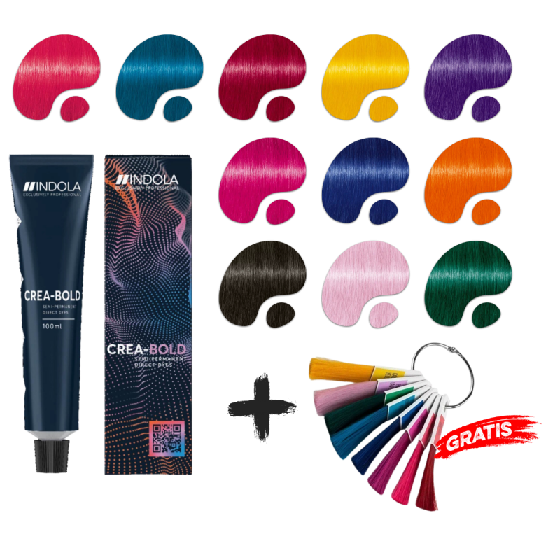 Zestaw 4x Sztuk Indola Crea-Bold + Color Ring