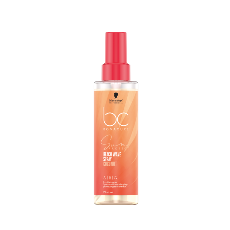 Schwarzkopf BC Sun Protect Beach Wave Spray 150 ml – spray teksturyzujący do włosów efekt beach waves
