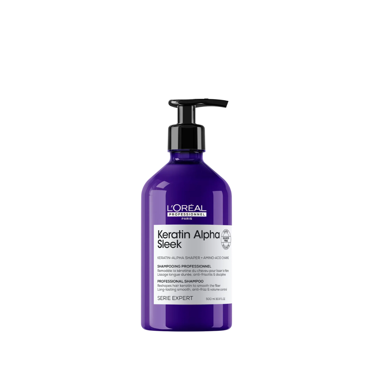 Loreal Professionnel Keratin Alpha Sleek Shampoo - szampon wygładzający do włosów