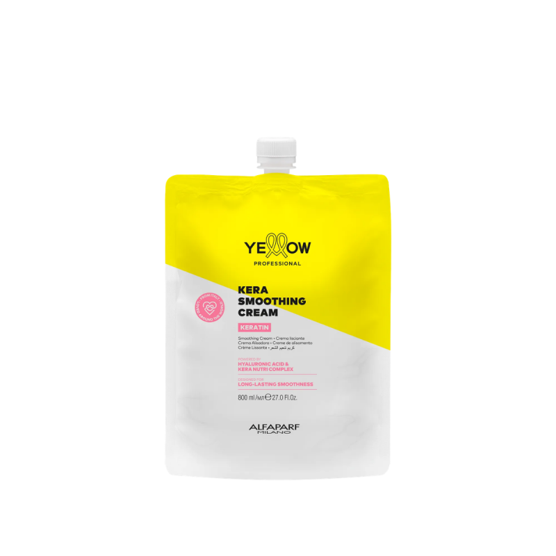 Yellow Keratin Kera Smoothing Cream - krem wygładzający