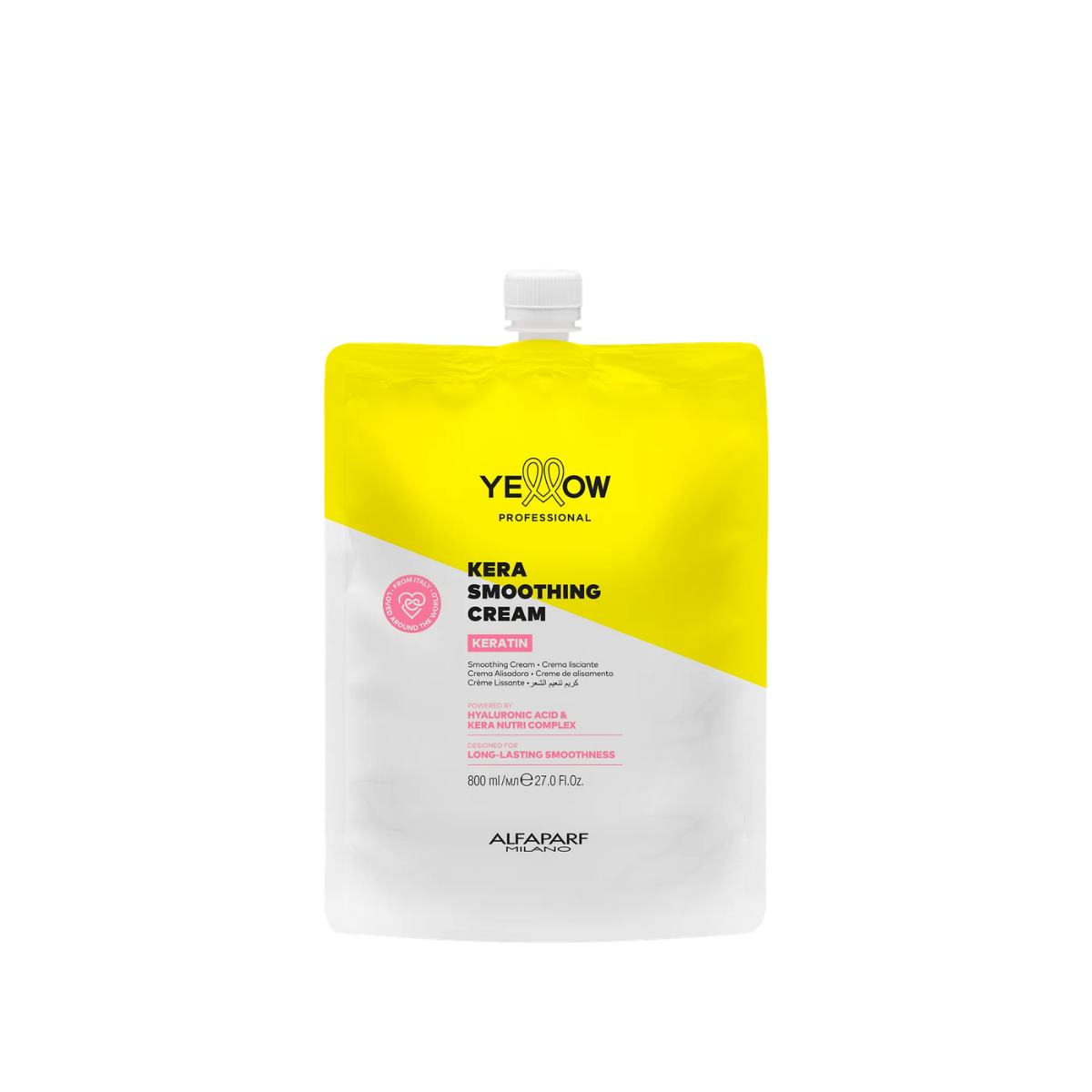 Yellow Keratin Kera Smoothing Cream - krem wygładzający