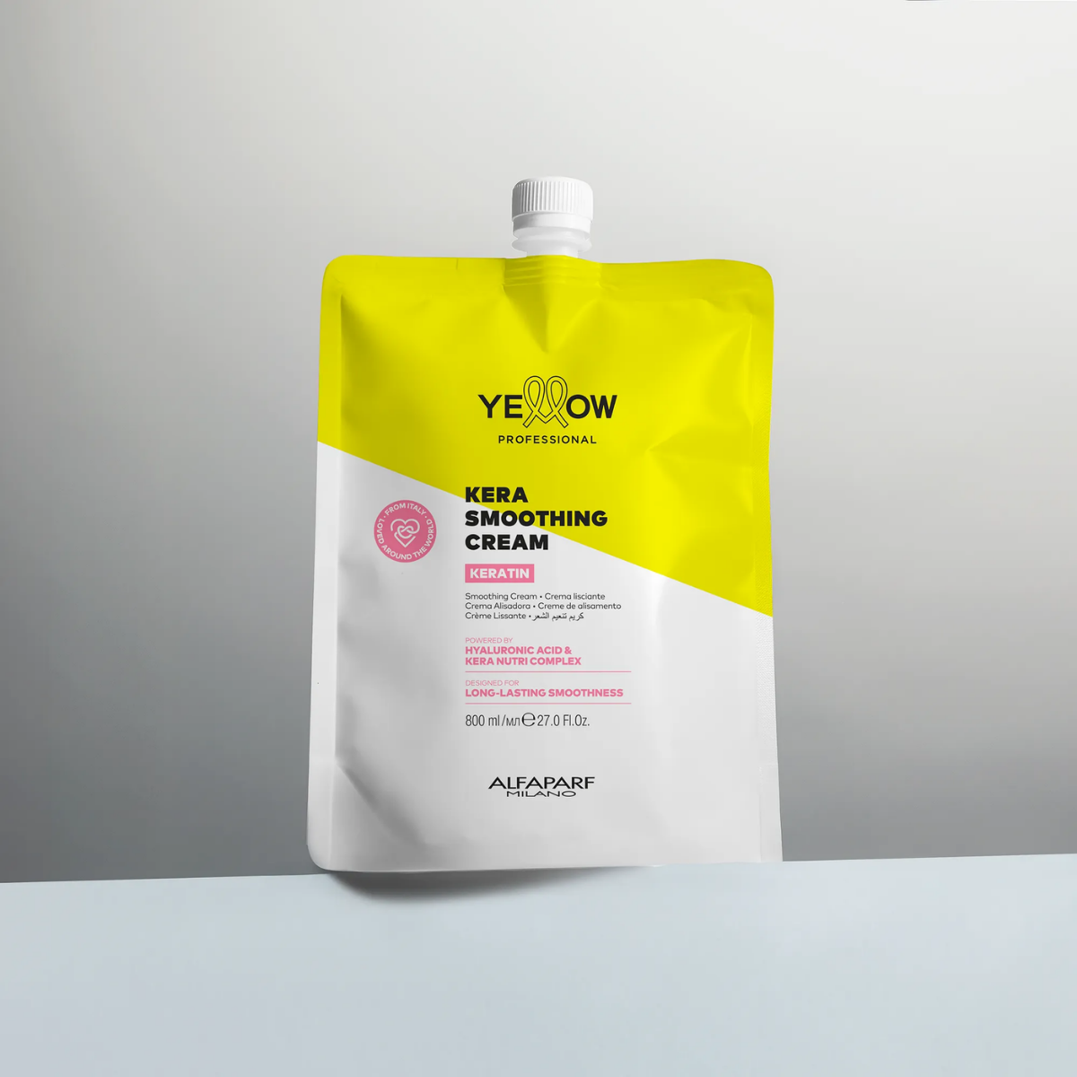 Yellow Keratin Kera Smoothing Cream - krem wygładzający