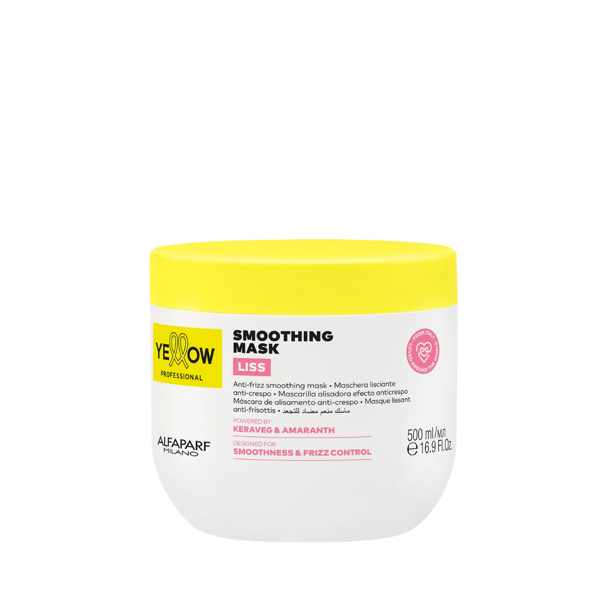 Yellow Liss Smoothing Mask - maska wygładzająca do włosów 300 ml / 500 ml