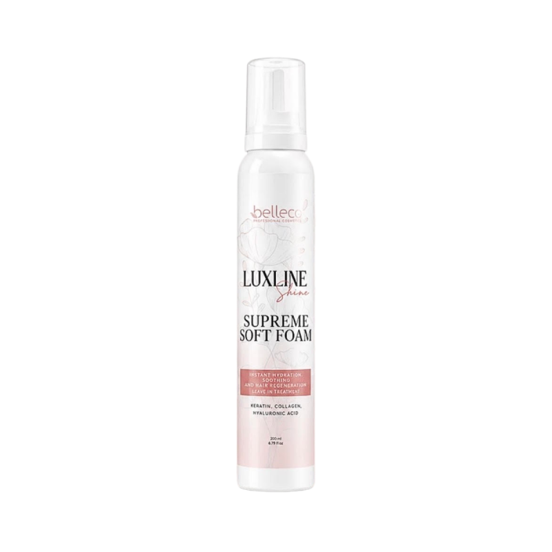Belleco Luxline Supreme Soft Foam - pianka bez spłukiwania do włosów 200ml