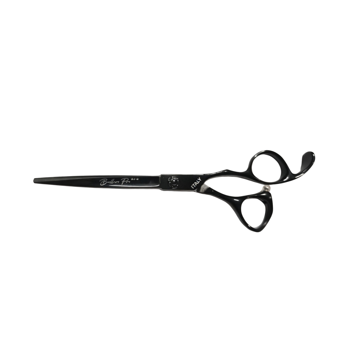 Bellaro Pro DB1 - nożyczki fryzjerskie czarne 6.0" stal 440C Plus