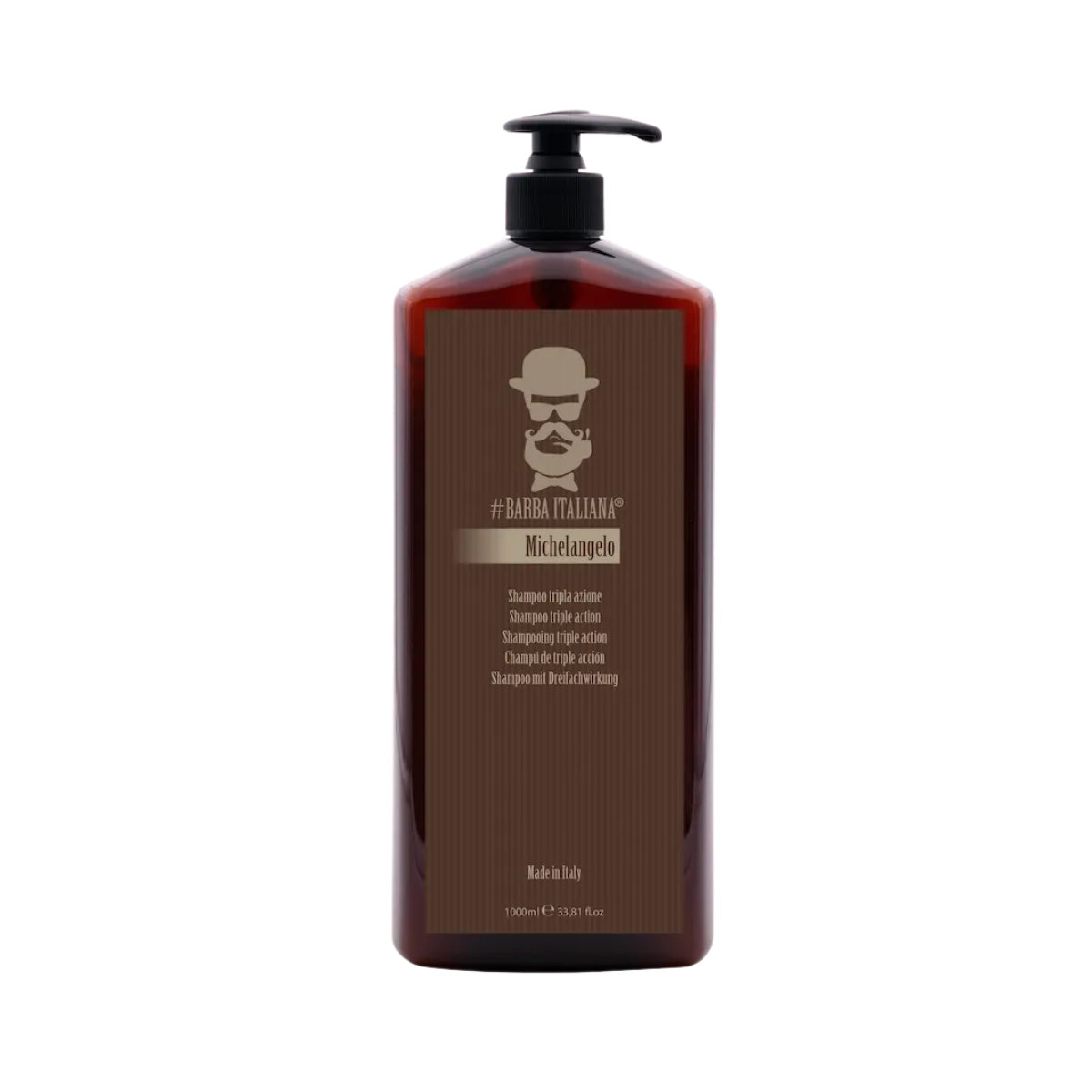 Barba Italiana Michelangelo Shampoo - szampon przeciw wypadaniu włosów i łupieżowi 100 ml / 250 ml / 1000 ml