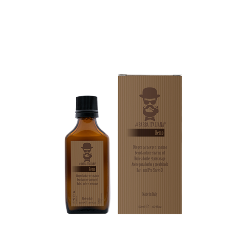 Barba Italiana Remo - olejek do brody i twarzy 50 ml