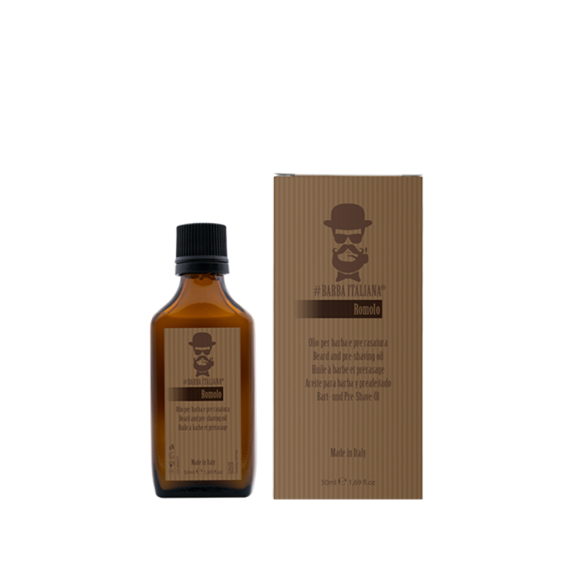 Barba Italiana Romolo - olejek do brody i twarzy 50 ml