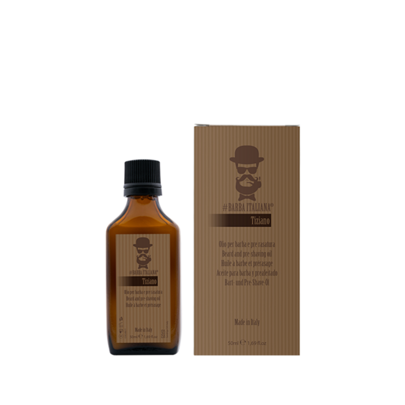 Barba Italiana Tiziano - olejek do brody i twarzy 50 ml