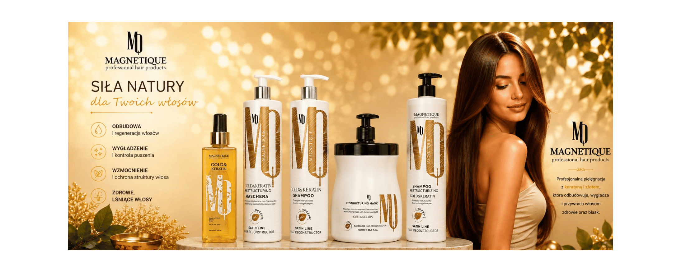 Magnetique Gold & Keratin
