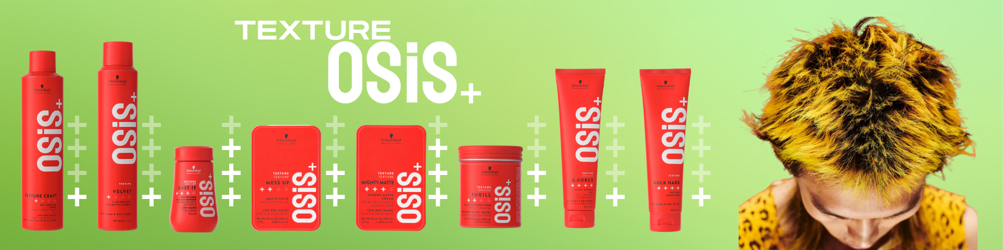 Schwarzkopf Professional OSiS+ Texture – produkty do tworzenia tekstury i stylizacji włosów