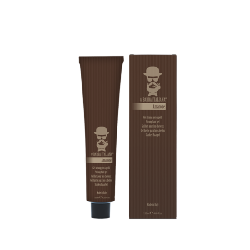 Barba Italiana Amarone - mocno utrwalający żel do stylizacji włosów 120 ml
