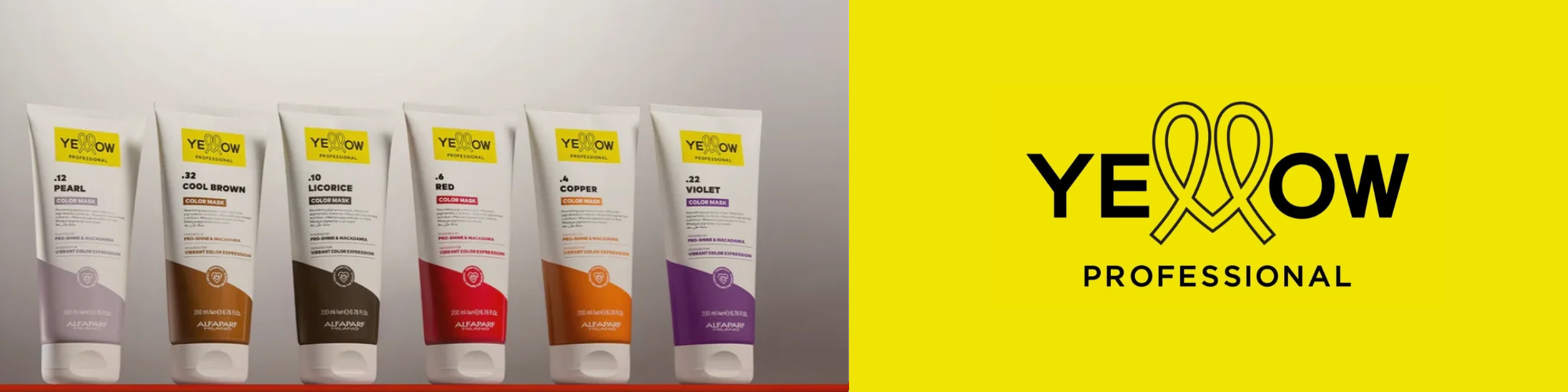 Yellow Professional Color Mask