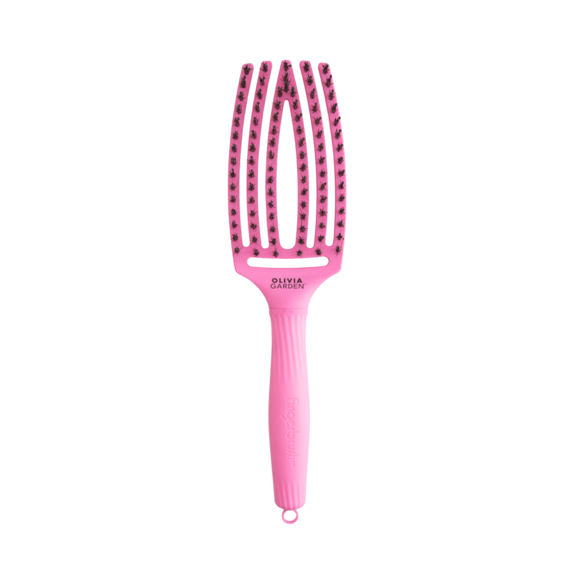 Olivia Garden Fingerbrush Bubble Pink - szczotka do rozczesywania włosów
